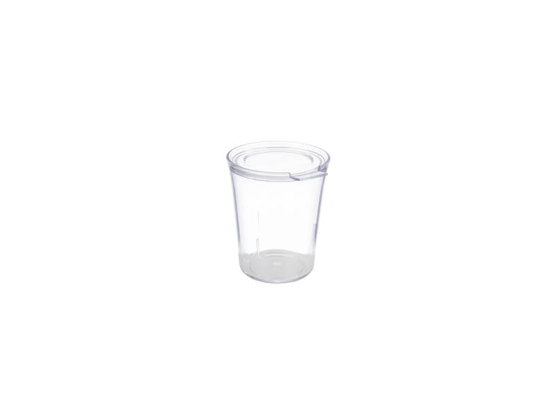 APS Gobelet avec couvercle SUPER CUP, 16 pièces, transparent