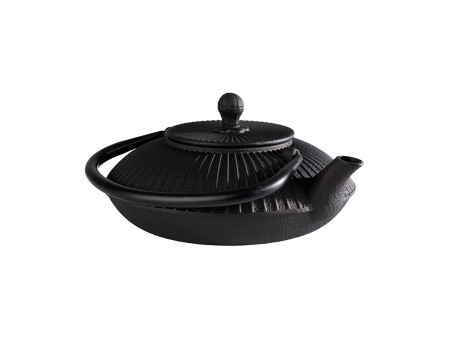 APS Théière ASIA, en fonte, 0,8 litre, noir