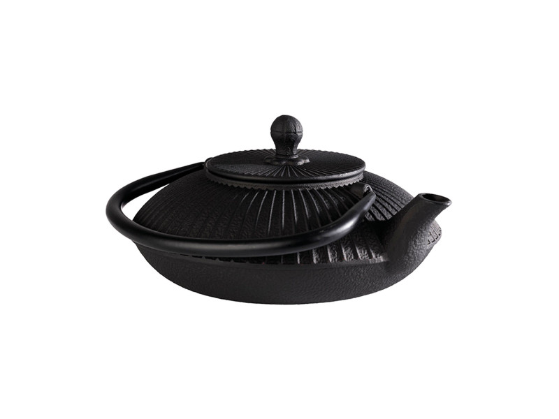 APS Théière ASIA, en fonte, 0,8 litre, noir