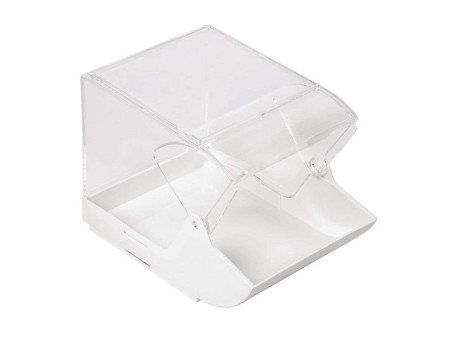 APS Boîte universelle avec couvercle frontal, blanc