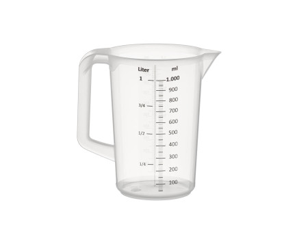 APS Pichet mesureur, 1,0 litre, transparent