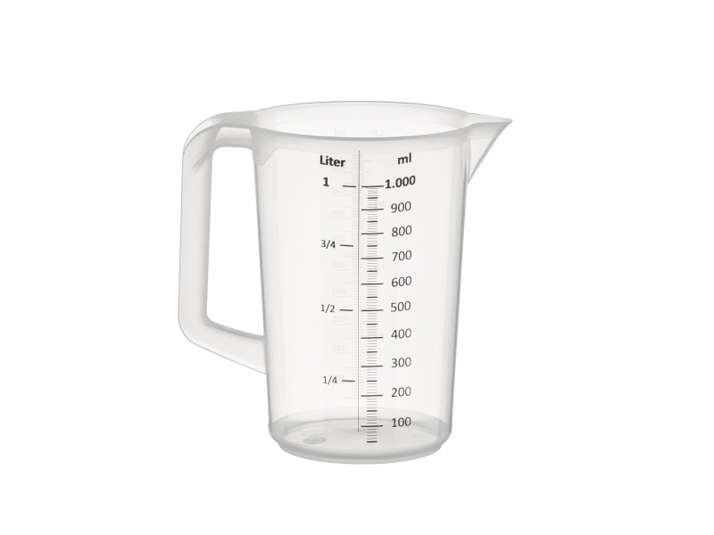 APS Pichet mesureur, 1,0 litre, transparent