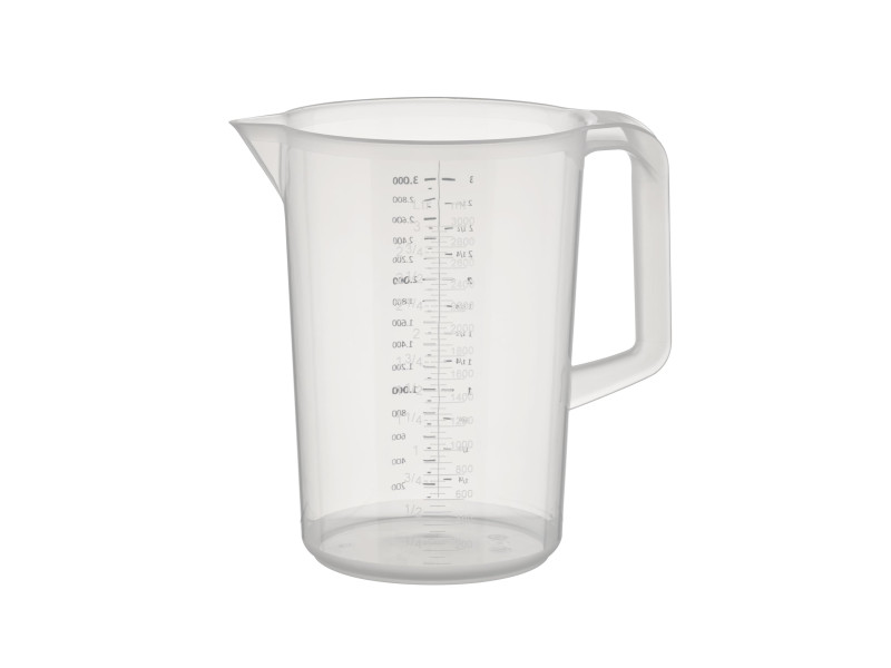 APS Pichet mesureur, 3,0 litres, transparent