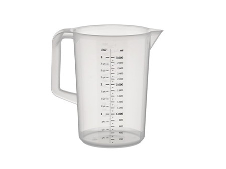 APS Pichet mesureur, 3,0 litres, transparent
