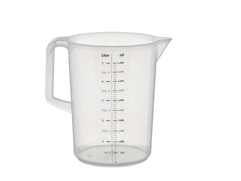 APS Pichet mesureur, 5,0 litres, transparent