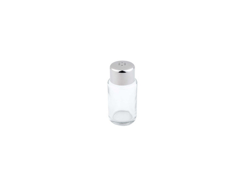 APS Salière/poivrière, verre/acier inoxydable, 18 trous