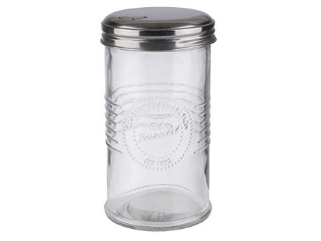 APS Sucrier doseur OLD FASHIONED, acier inoxydable/verre
