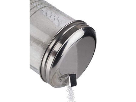 APS Sucrier doseur OLD FASHIONED, acier inoxydable/verre
