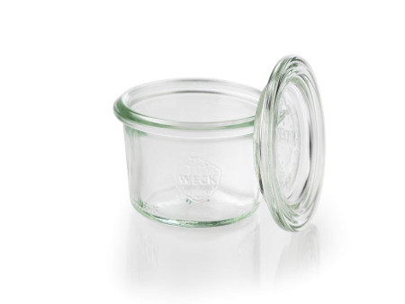 APS Bocal Weck avec couvercle, 80 ml, set de 12