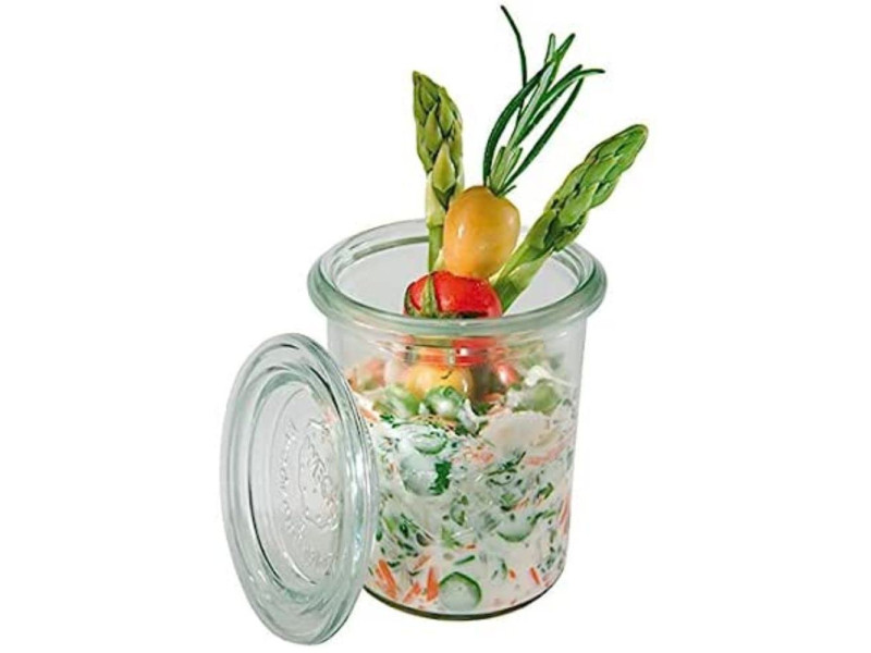 APS Bocal Weck avec couvercle, 160 ml, set de 12