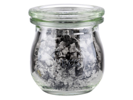 APS Bocal Weck avec couvercle, forme tulipe, 75 ml, set x12