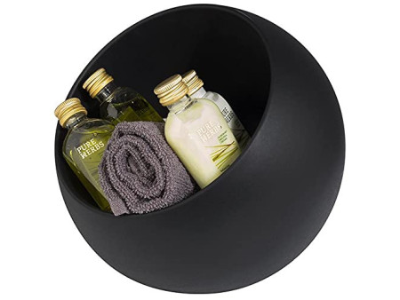 APS Coupelle de service avec couvercle MOON, noir