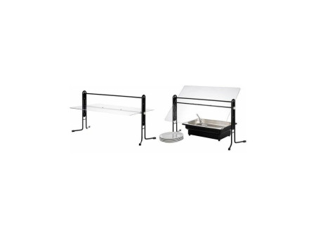 APS Pare-haleine BUFFET GUARD, noir/transparent