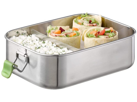 APS Boîte-repas LUNCHBUDDY M, acier inoyxdable, 0,8 litre