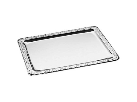 APS Plateau 'MIEUX SERVI', (L)500 x (P)360 mm, argent