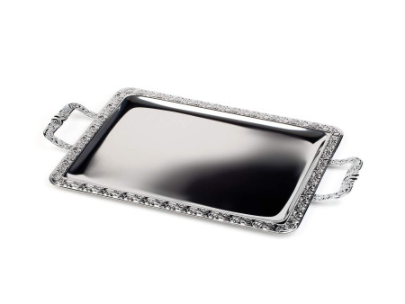 APS Plateau 'MIEUX SERVI', (L)600 x (P)360 mm, argent