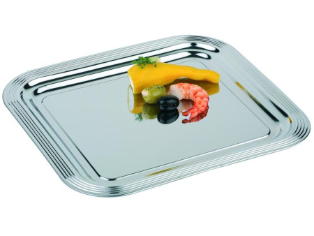 APS Plat de service CLASSIC, (L)354 x (P)325 mm, argent