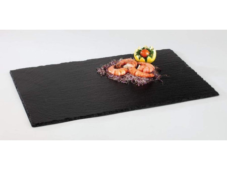 APS Plat en ardoise naturelle, (L)530 x (P)325 mm,anthracite