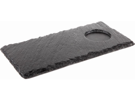 APS Plat en ardoise naturelle, (L)250 x (P)120mm, anthracite