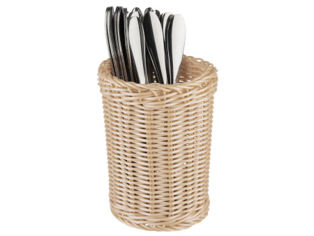 APS Corbeille à couverts ECONOMIC, diamètre: 120 mm, beige