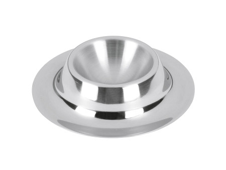 APS Coquetier, en acier inoxydable, argent