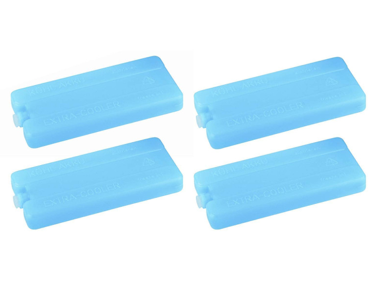 APS Bloc réfrigérant, set de 4, bleu