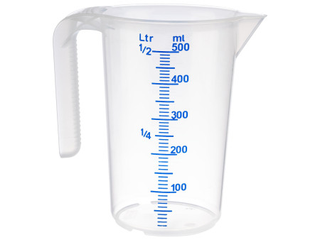 APS Pichet mesureur STACKABLE, 0,5 litre, transparent