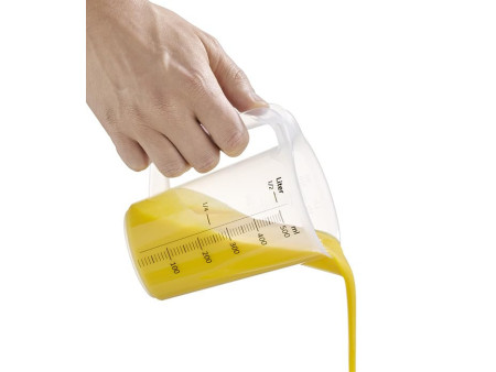APS Pichet mesureur STACKABLE, 0,5 litre, transparent