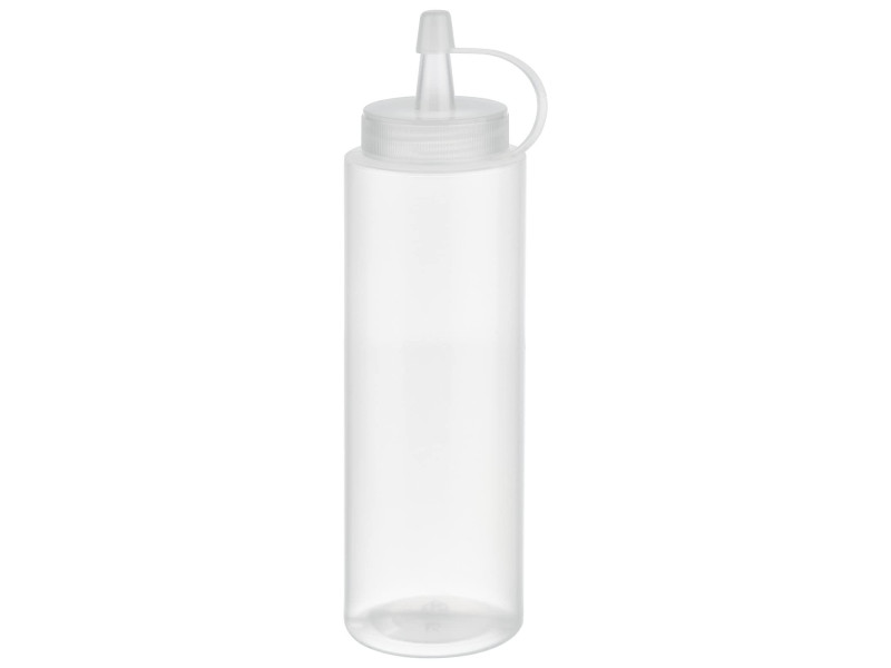 APS Bouteille verseuse souple, 260 ml, set de 6, transparent
