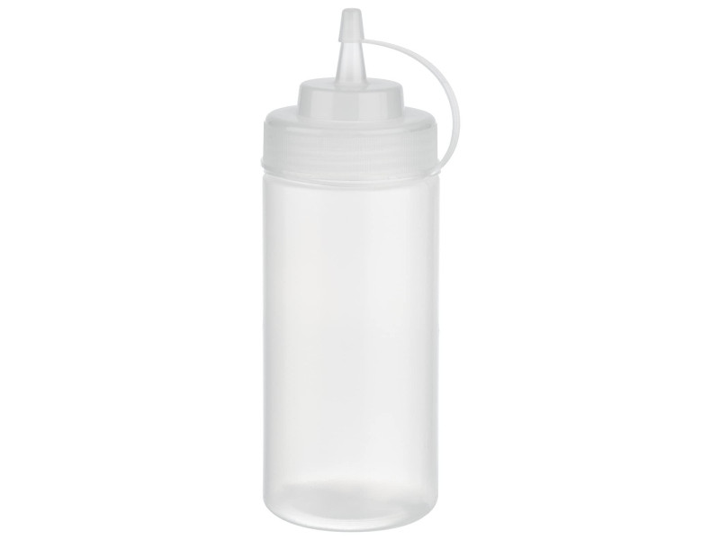 APS Bouteille verseuse souple, 490 ml, set de 6, transparent