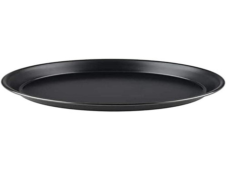 APS Plaque à pizza, diamètre: 360 mm, noir