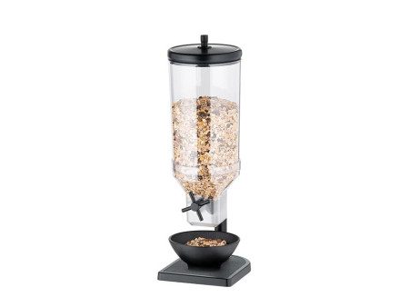 APS Distributeur de céréales FRESH & EASY, 4,5 litres, noir