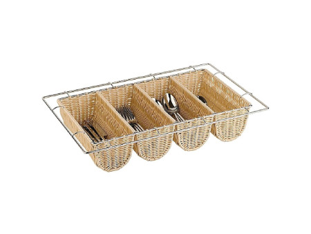 APS Range-couverts BUFFET GN 1/1, 4 compartiments, beige