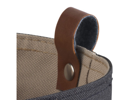 APS Corbeille à pain, diamètre: 170 mm, gris foncé / beige