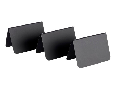 APS Présentoir de table, 105 x 60 x 65 mm, set de 10, noir