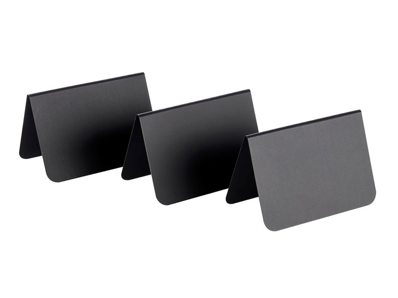 APS Présentoir de table, 105 x 60 x 65 mm, set de 10, noir