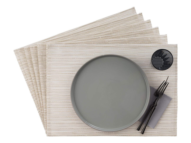 APS Set de table SCHMALBAND, 450 x 330 mm, blanc