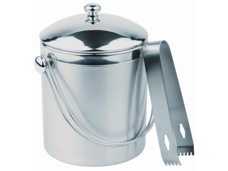 APS Seau à glaçons, acier inoxydable, 1 litre