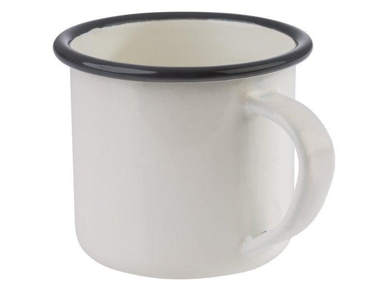 APS Tasse à anse émaillée, 350 ml, set de 2