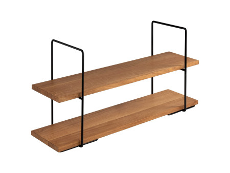 APS Etagère PERFECTO LARGE, 2 étages, chêne, hauteur: 405 mm