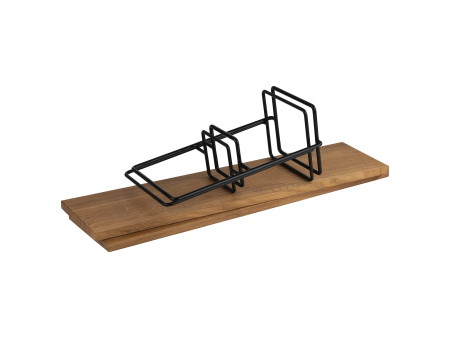 APS Etagère PERFECTO LARGE, 2 étages, chêne, hauteur: 405 mm