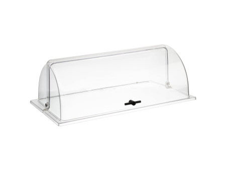 APS Cloche basculante GN 1/1, rectangulaire, transparent