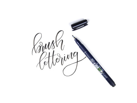 TOMBOW Crayon de calligraphie Fudenosuke, noir