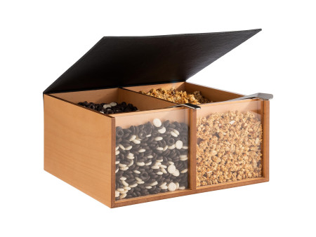 APS Boîte pour buffet TOAST BOX, 360 x 335 x 175 mm, chêne
