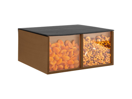APS Boîte pour buffet TOAST BOX, 360 x 335 x 175 mm, chêne