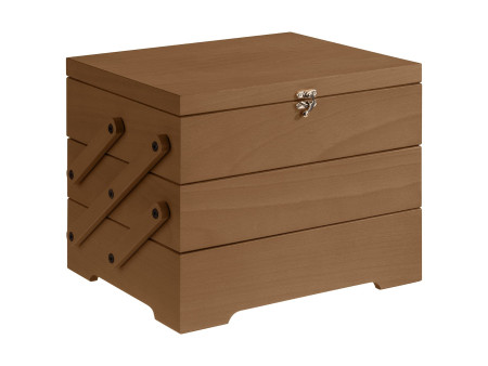 APS Boîte pour buffet SEWING BASKET, chêne foncé