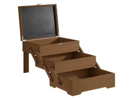 APS Boîte pour buffet SEWING BASKET, chêne foncé
