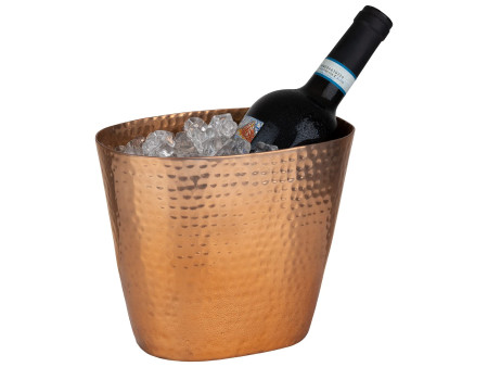 APS Seau à vin/champagne pour 1 bouteille, cuivre