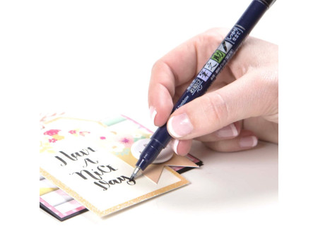 TOMBOW Crayon de calligraphie Fudenosuke, noir
