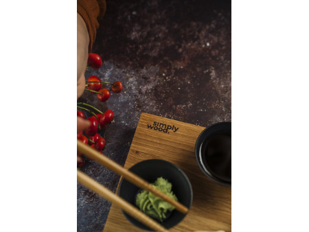 APS Planche à sushis SIMPLY WOOD, 350 x 170 mm, chêne